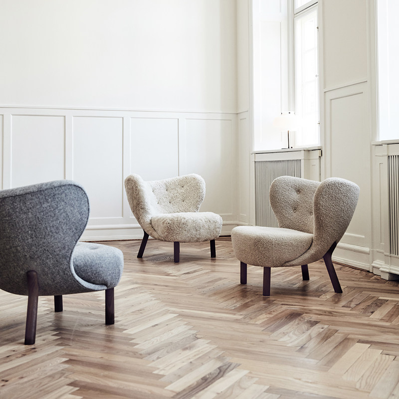 menu 丹麦进口eave餐桌客厅大堂沙发椅 北欧简约