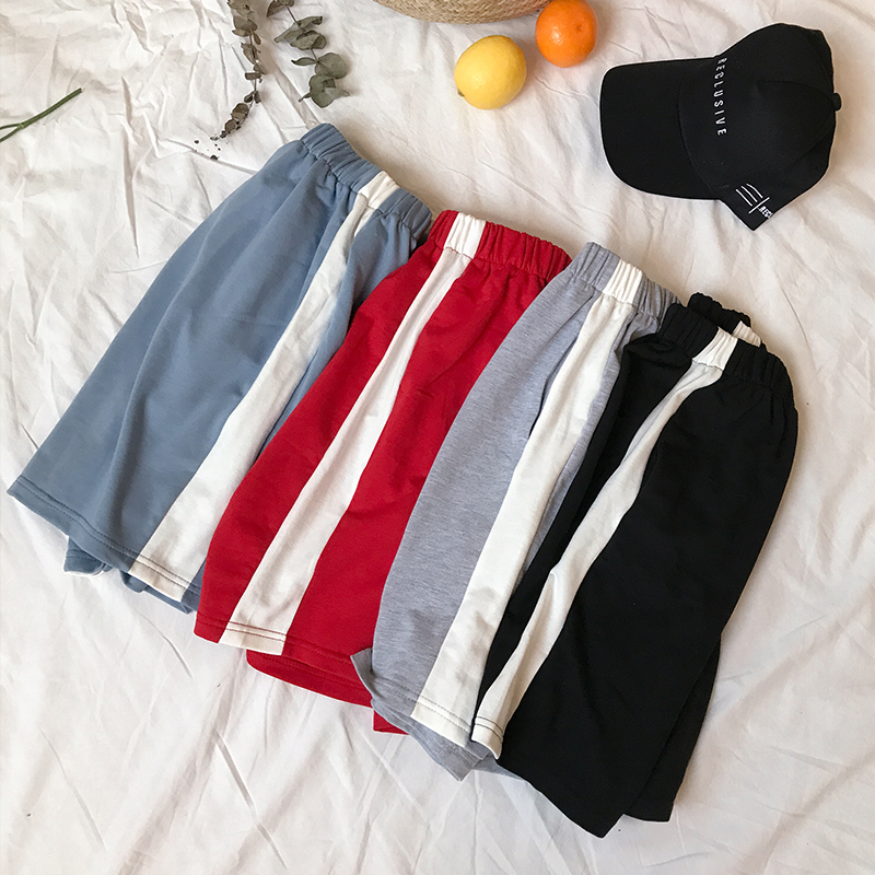 夏季原宿bf风五分裤子女学生宽松韩版ulzzang 百搭运动短裤男女潮在类目 女装/女士精品, 裤子, 休闲裤中 - 来自Buy2taobao.com提供专业的淘宝代购服务