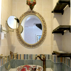 凯通欧式浴室壁挂洗澡淋浴卫生间镜子美容化妆卫浴特价包邮洗手台