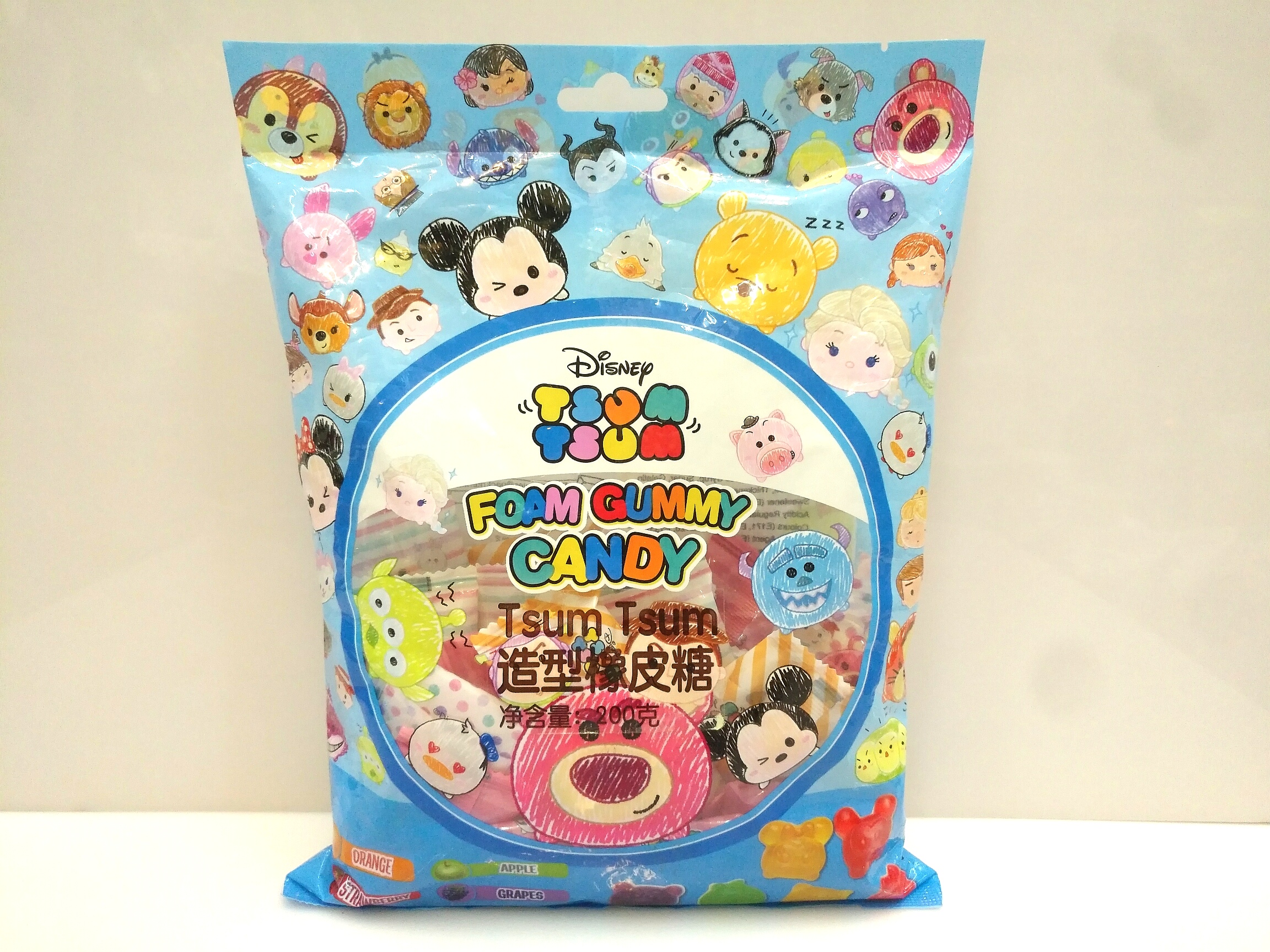 迪士尼Tsum Tsum 卡通造型橡皮糖 200g*24包/箱 整箱价格在类目 零食/坚果/特产, 糖果零食/果冻/布丁, 糖果中 - 来自Buy2taobao.com提供专业的淘宝代购服务