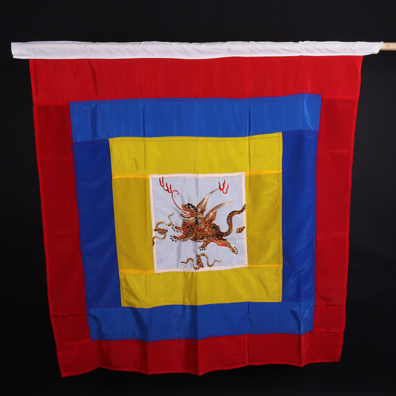 戏曲演出舞台用道具旗子 飞虎旗小兵武生手拿大回字令旗报旗水旗