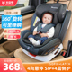 太空甲儿童安全座椅汽车用0-4-12岁宝宝婴儿车载旋转坐躺睡isofix