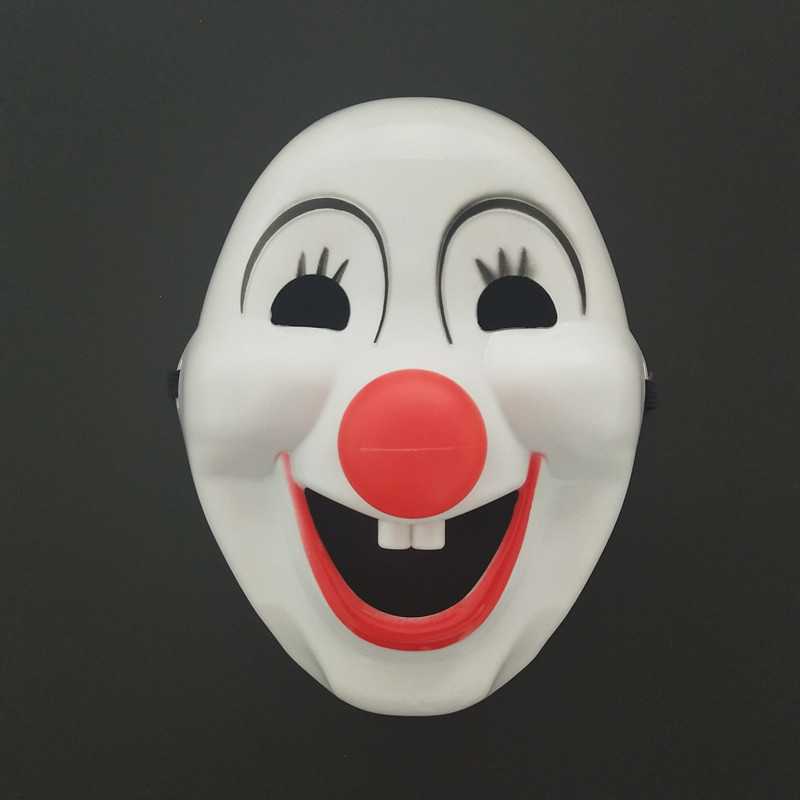 万圣节儿童小孩影视收获日2红鼻子小丑Payday系列面具
