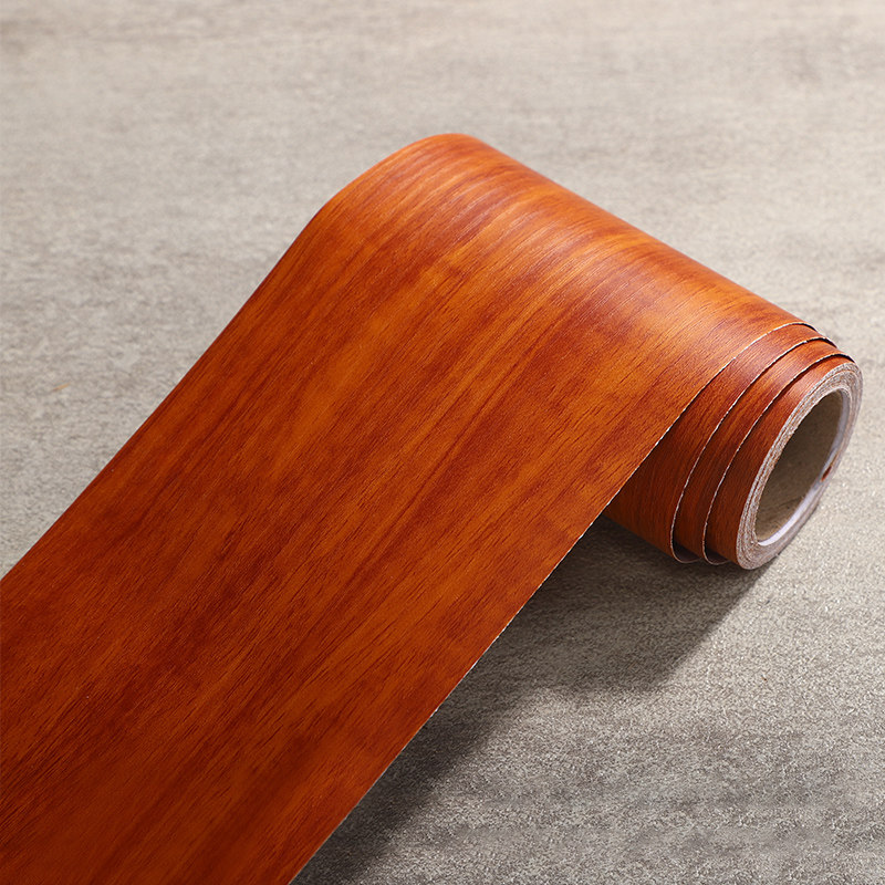 苹果木木纹纸门框贴纸破损修补贴翻新包边贴装饰自粘家具窟窿防水