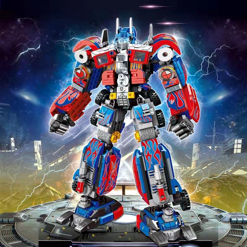 积木8益智玩具已售2新品淘宝$60折后价$60乐高积木变形金刚擎天柱大