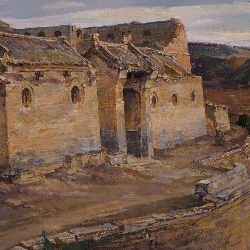 杨毅《家园系列》布面油画