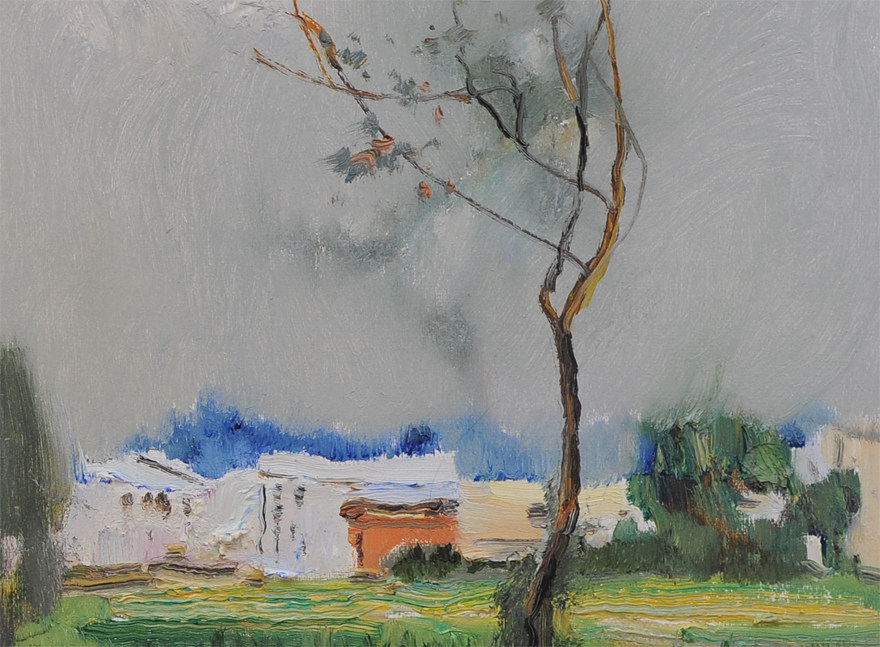 沈勇50*60《兴昌小景》