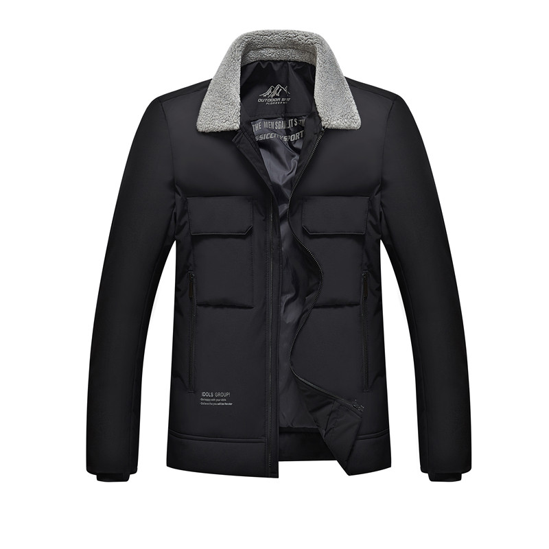 热销保罗羽绒服男新款