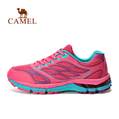 【2016新品】CAMEL骆驼户外女款越野跑鞋 女士透气减震时尚运动鞋