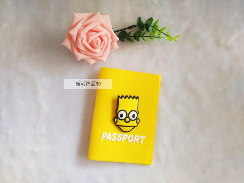 Buy Custom cute passport covers travel passport jacket Rainbow