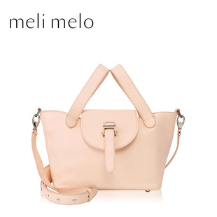 mcm stark mini meli melo凱特周牛皮Mini Thela 單肩手提包 mcm粉色mini