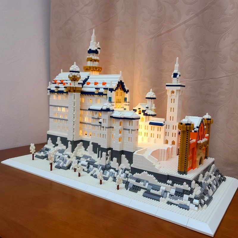 乐高积木城堡巨大型立体拼图组装房子模型男孩女生玩具成年高难度