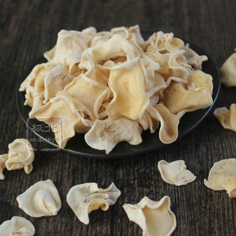 东北干货 大兴安岭山木耳 玉木耳 白木耳250克 非黑木耳 2件包邮