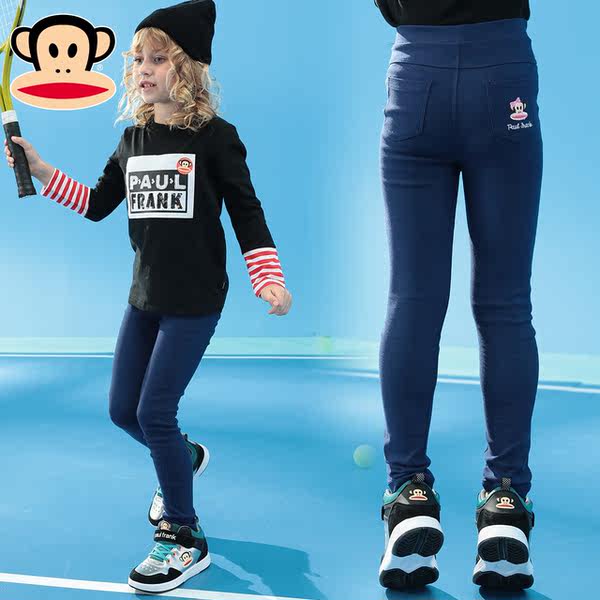 Paul Frank 大嘴猴 纯色女童打底裤 铅笔裤 优惠券折后￥29包邮（￥59-30） 多色可选