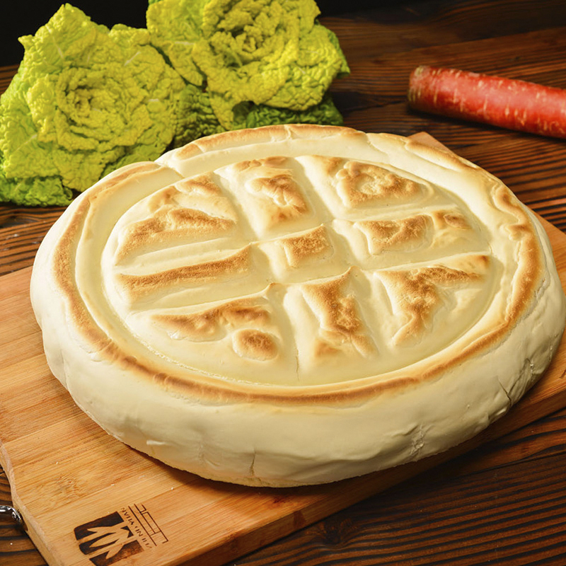 甘肃平凉西北特产传统糕点陕西锅盔馍纯手工制作大锅盔原味麦香特