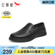 红蜻蜓休闲皮鞋2025夏季新款男士真皮软底一脚蹬舒适中老年爸爸鞋