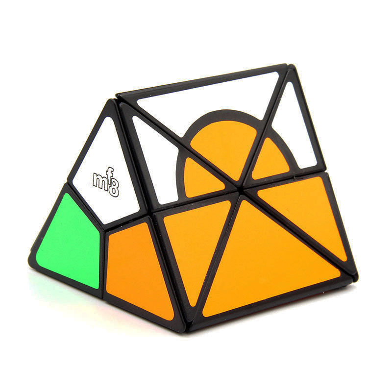 魔方吧mf8 jumble prism魔方魔术柱黑原色限量益智玩具收藏oskar