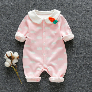 婴儿连体衣春秋款纯棉宝宝哈衣可爱超萌衣服春装秋衣新生儿爬爬服
