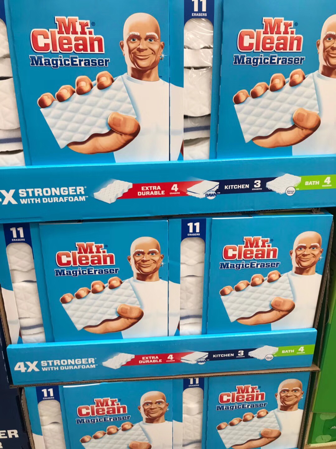 美国直邮 Mr. Clean Magic Eraser 多功能魔术清洁海绵擦 11片装|ruв категории семья/личные чистящие средства, домашнюю работу/слово уборка посуды, губка - от Buy2taobao.com для оказания профессиональной услуги покупки агента Taobao