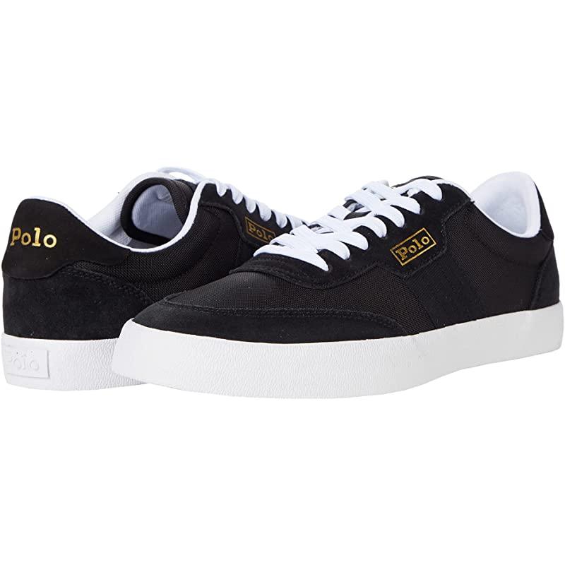 美国代购男鞋运动帆布鞋旅游鞋休闲鞋polocourtlowtopsneaker