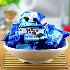 上海阿咪 不添加蔗糖 代可可脂 花生巧克力风味酥250g/散装