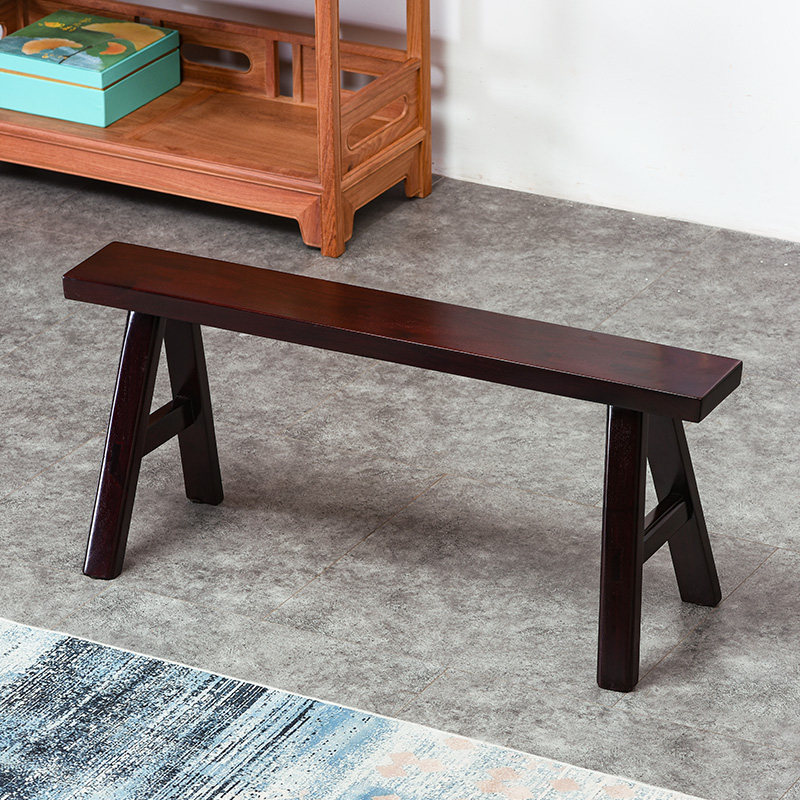 红木家具赞比亚血檀长凳条凳中式户外凳实木板凳非洲紫檀长条餐椅