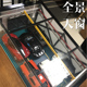 品车汇1:18厂房维修场景模型 汽车模型收纳防尘展示柜 全景天窗带