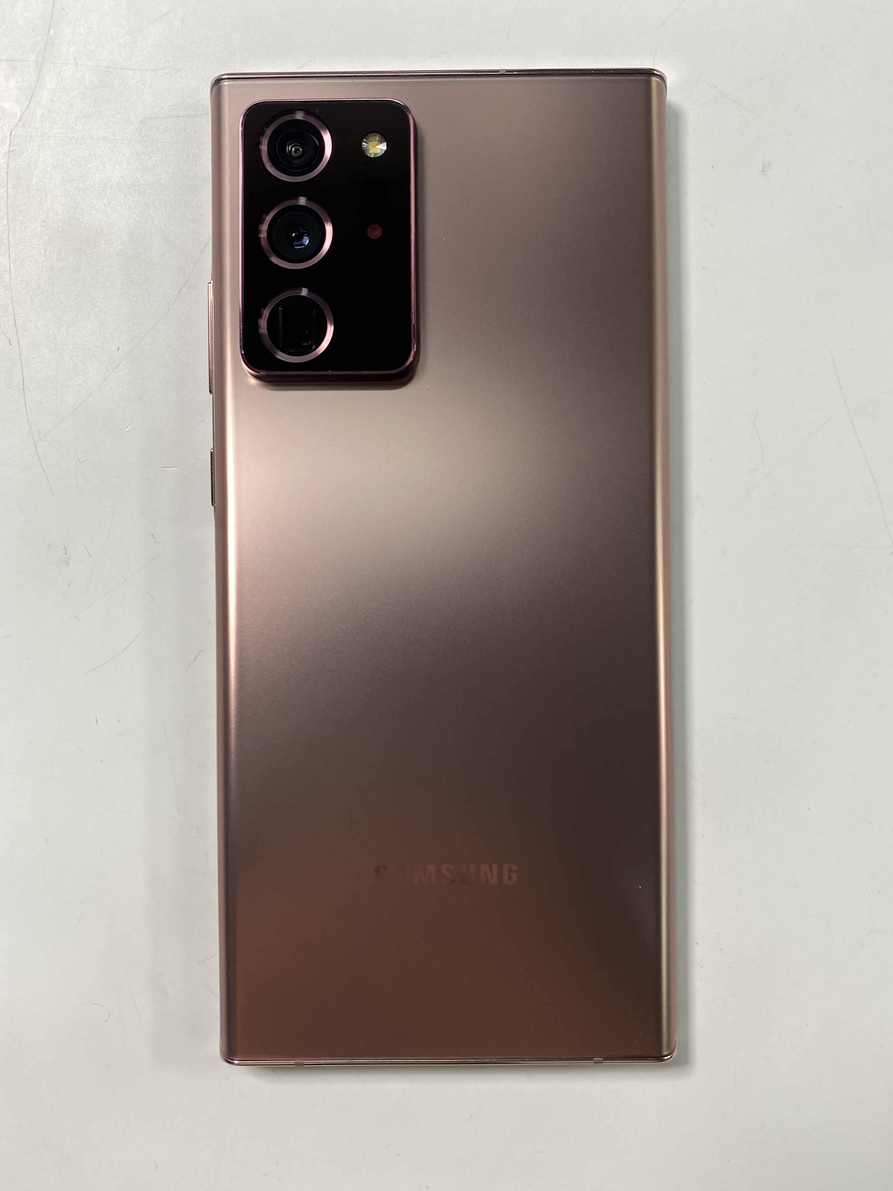 549934 三星note20ultra 5g 迷雾金 12 256 国行全网通 9新