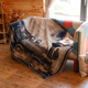 地中海单人沙发巾垫纯棉线毯复古怀旧装饰毯客厅茶几地毯桌布挂毯