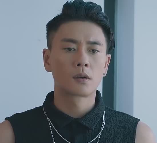 泡泡衫_飞虎之潜行极战黄宗泽高家朗同款无袖棉麻免烫衬衫黑色泡泡衫