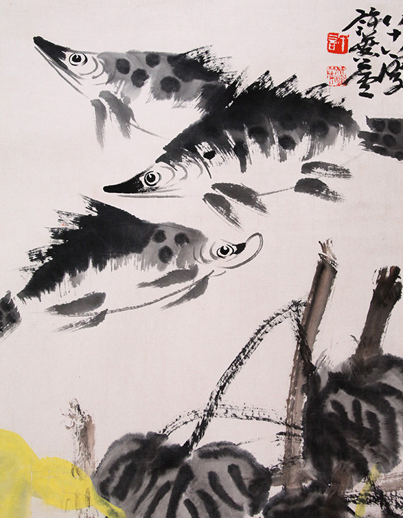 许麟庐 《鳜鱼》