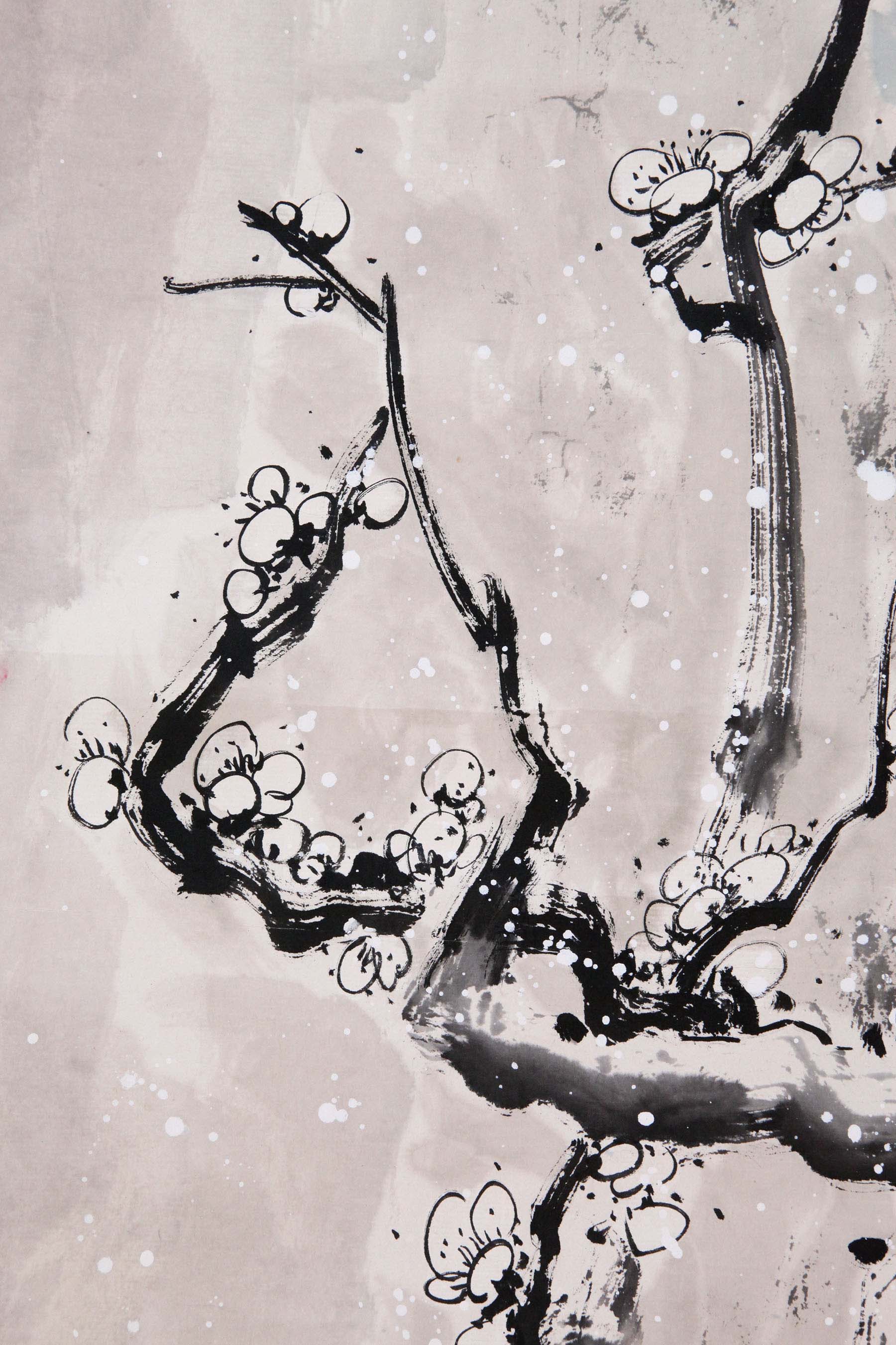 于希宁《傲雪寒梅》