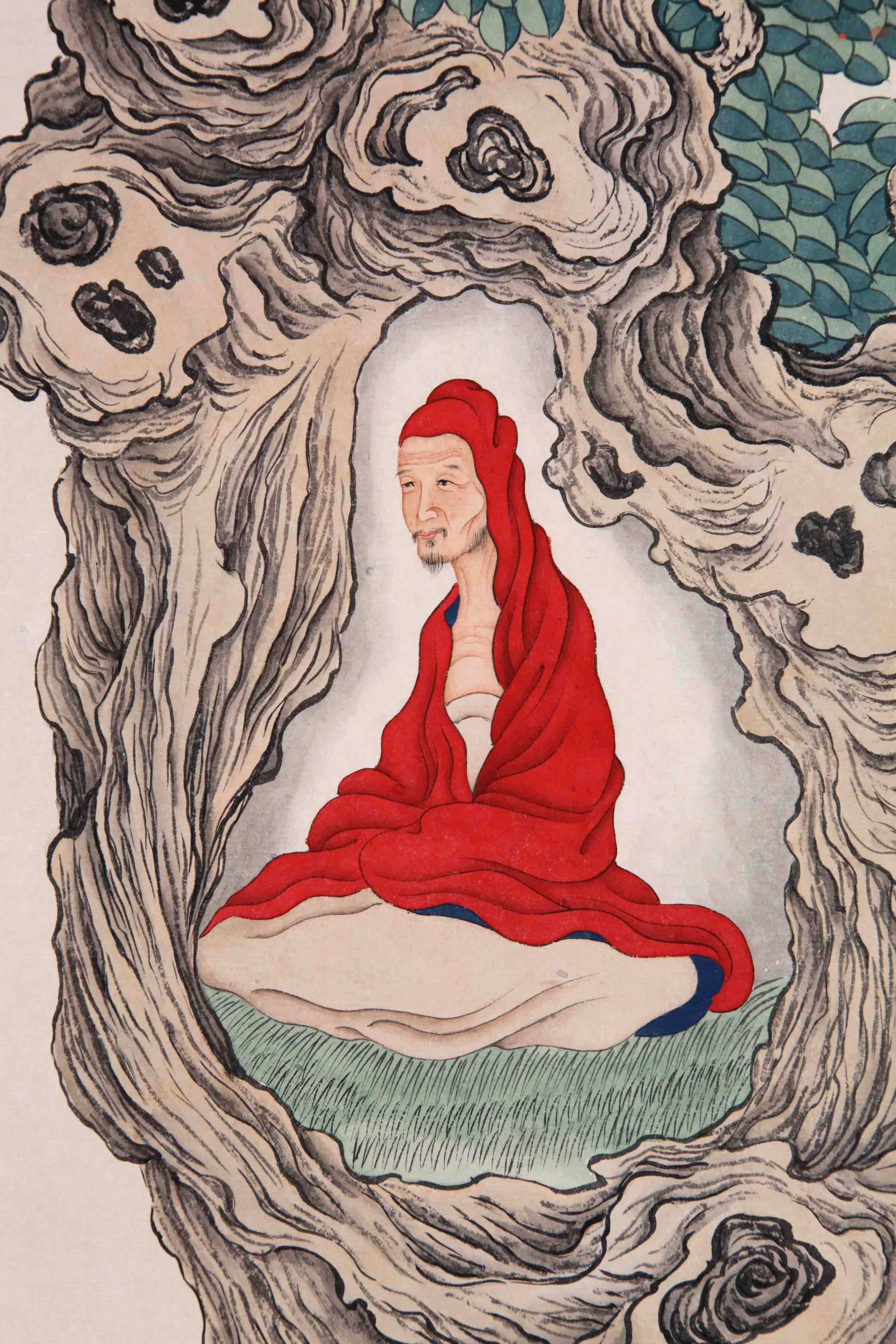 冯超然 《佛寿无量》