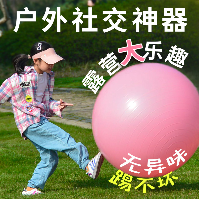 儿童户外玩具充气大球宝宝公园室外露营亲子互动游戏道具运动玩具