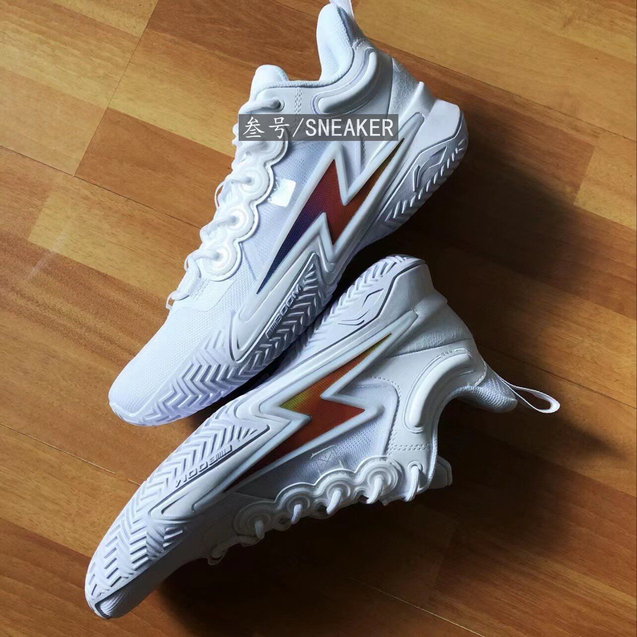 李宁2023新款韦德闪电之子男子42科技缓震耐磨实战篮球鞋 abpt019