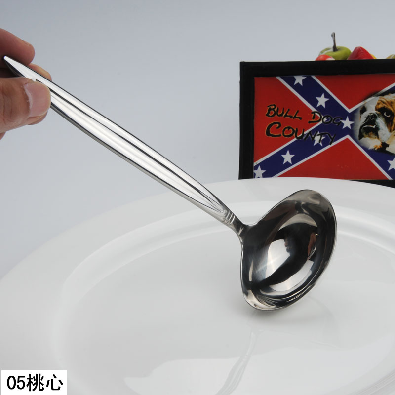 Famous German Excalibur classic Thick Texture Stainless steel a soup spoon Cutlery Soup Ladle saucein the Tableware , Tableware , Fork/Spoon/Chopsticks set category - from Buy2taobao.com to provide professional Taobao agent buy service