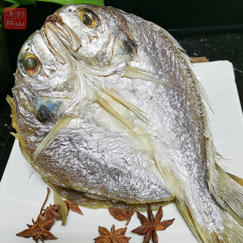 浙江台州玉环特产海鲜干货白鲞白果子鲞黄花鱼鲞咸鱼干干货4-5个