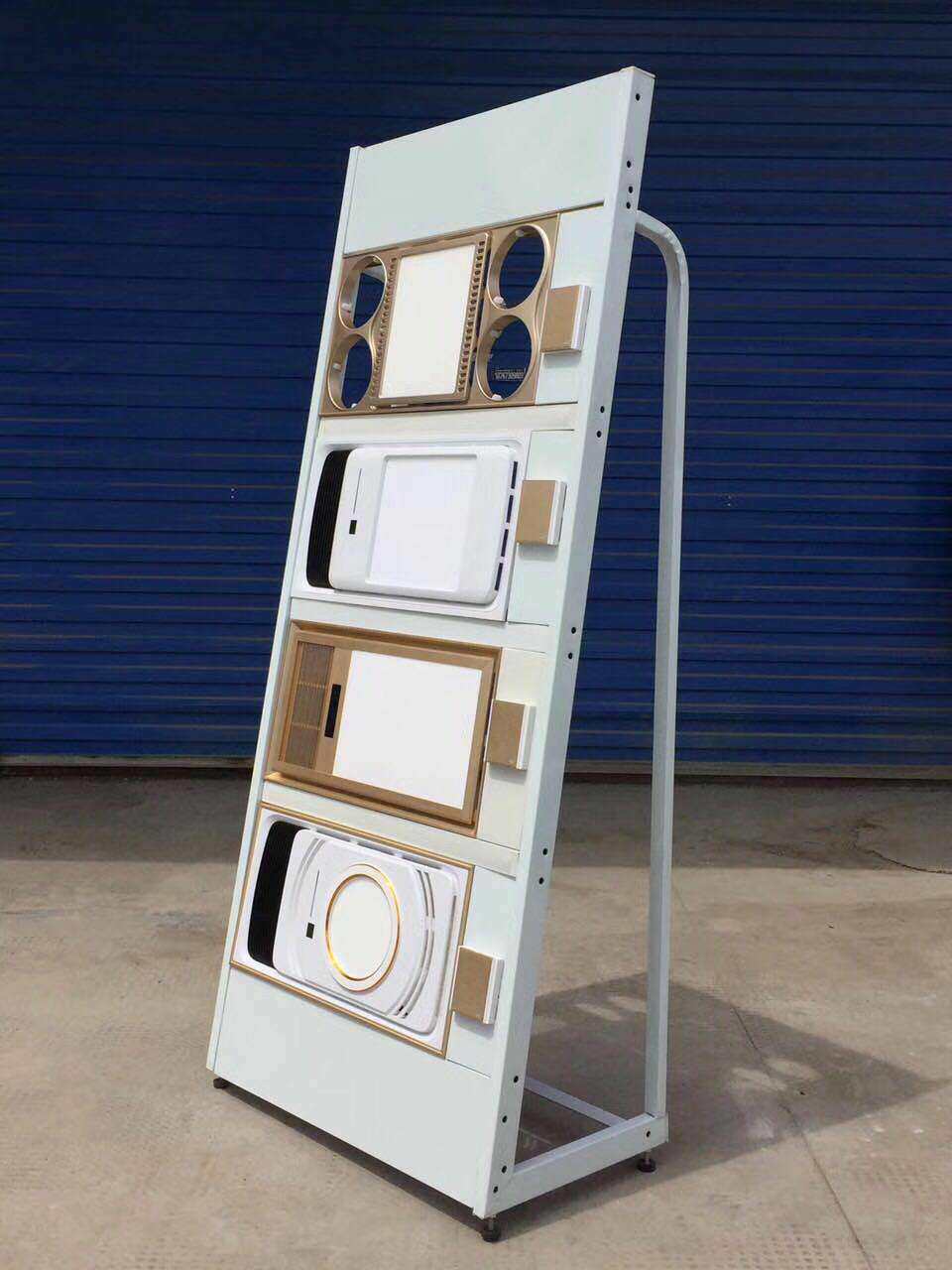 货架 集成吊顶浴霸展示架可试机展架照明灯风暖一体分体机多功能