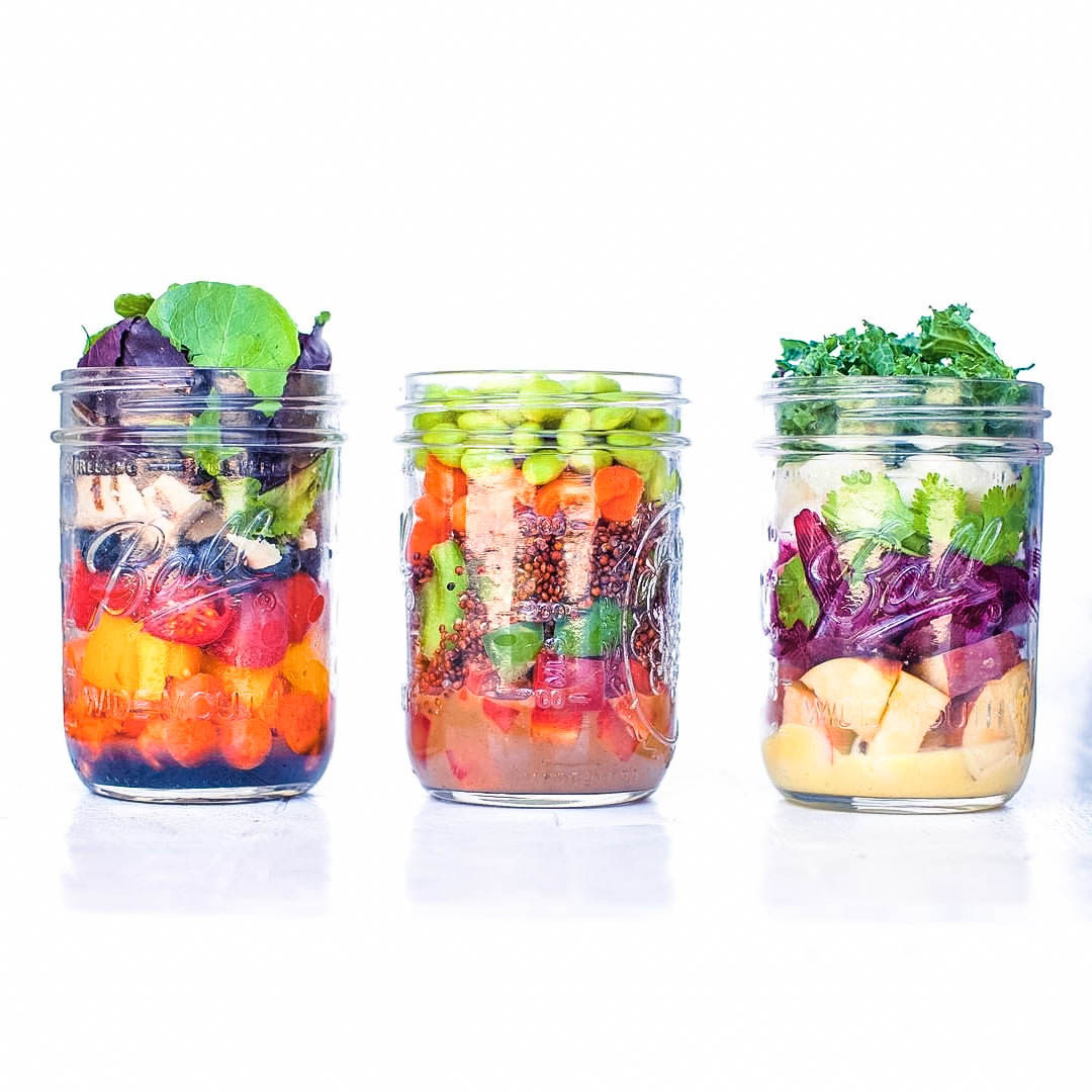 包邮美式梅森罐排毒水梅森果汁杯玻璃吸管杯密封储物罐减脂沙拉罐