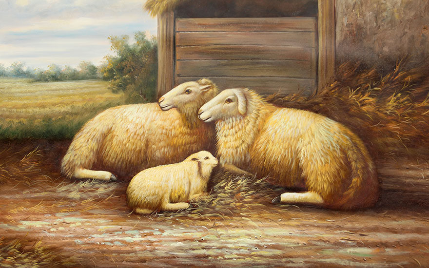 王喜山《山羊》海艺创国际w09