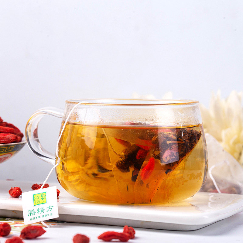 膳精方参精五宝茶人参黄精玛咖枸杞覆盆子滋养身体5g*20袋/盒