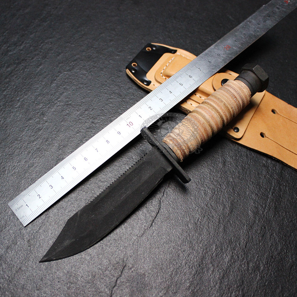 美国ontario安大略 美飞499 okc 美军公发飞行员生存直刀伞兵刀