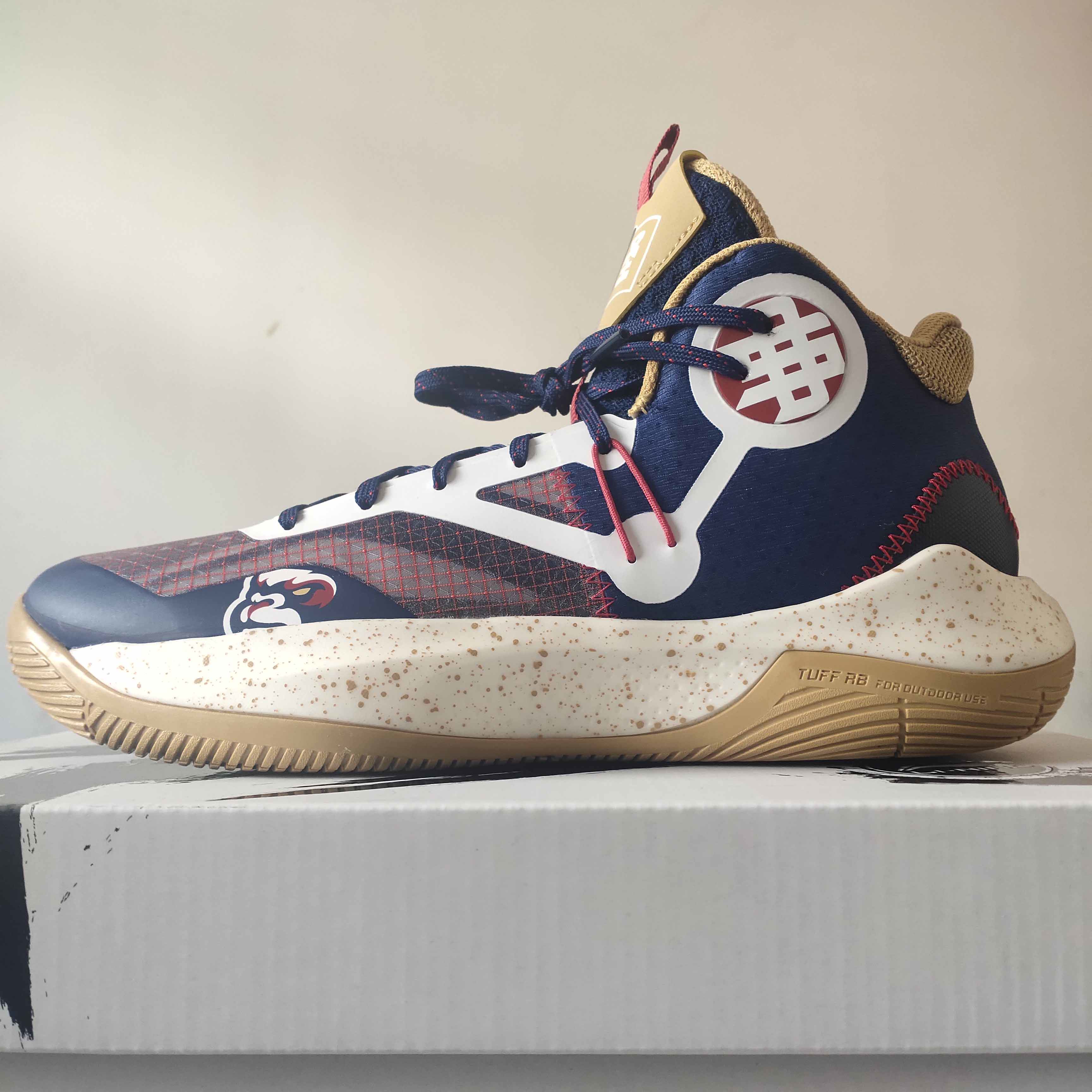 李宁篮球鞋男鞋音速9team赞助款南京实战球鞋2021新款中帮运动鞋