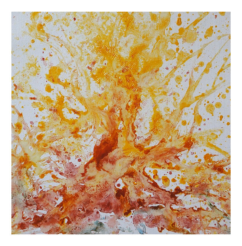 【直供】徐慧芳《火树银花》布面油画