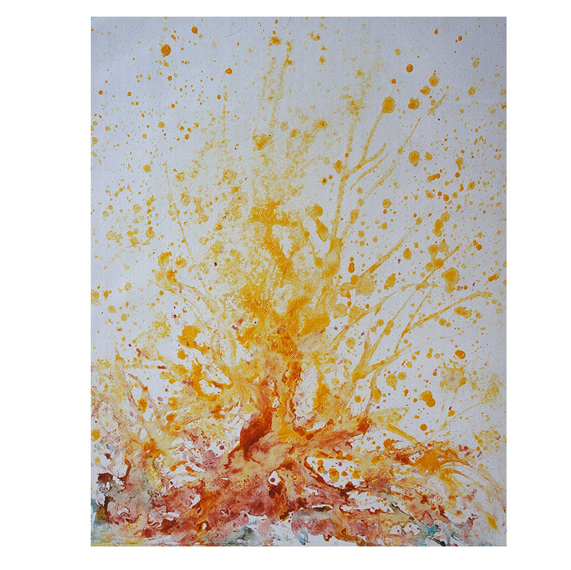 【直供】徐慧芳《火树银花》布面油画