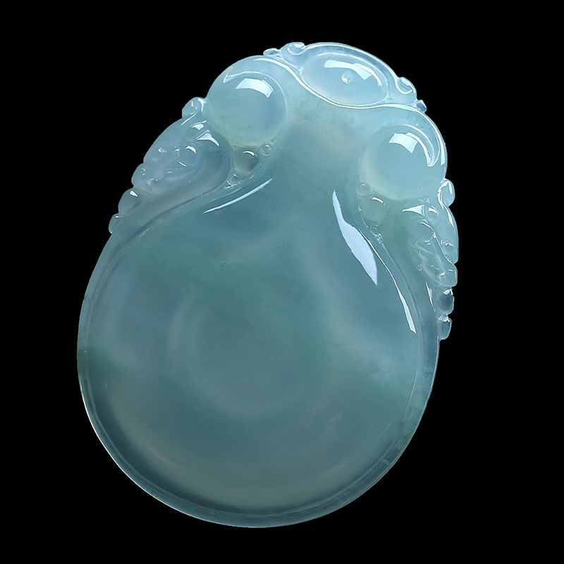 【源头好货-平洲】冰种浅水绿翡翠福贝 11.07克