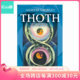 【现货】进口正版 迷你透特托特塔罗牌 Thoth Tarot Pocket口袋版