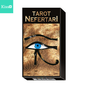 【现货】进口正版 奈菲尔塔莉法老王后塔罗牌 Tarot Nefertari