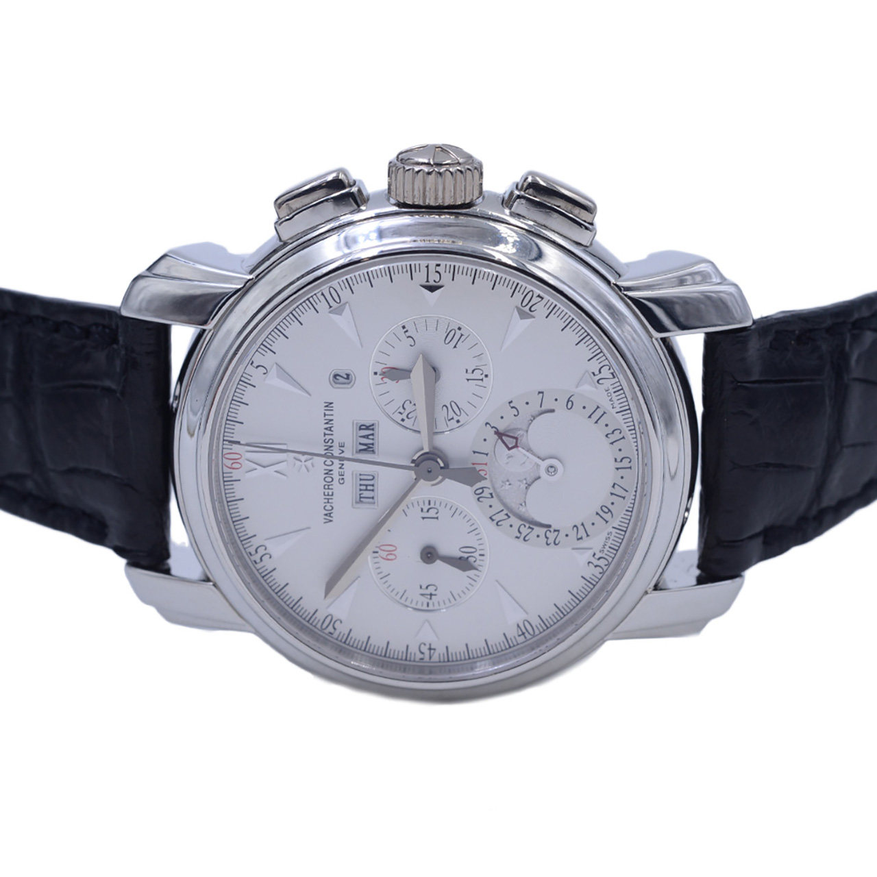 【9.5新】江诗丹顿 自动机械男表 pt950 计时 马耳他系列