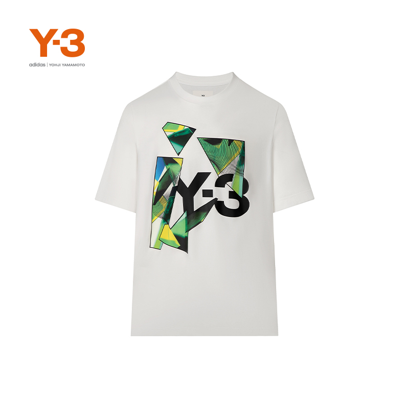 Y-3/Y3山本耀司短袖T恤夏季情侣款印花休闲字母logo上衣IL1790